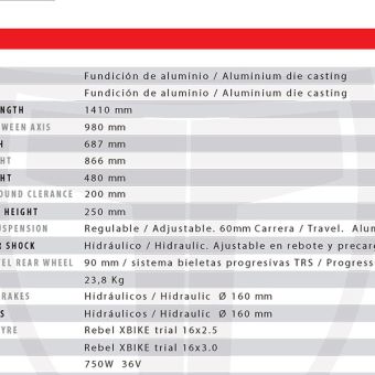 TRRS-ON-E-KIDS-16_2025-TECH-SPECS-FICHA-TECNICA